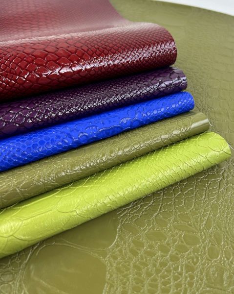 Original skai® Socodilo Kunstleder Kroko-Optik 50 × 70 cm