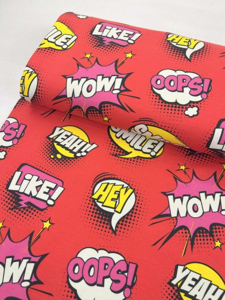 Sommersweat WOW! Rot