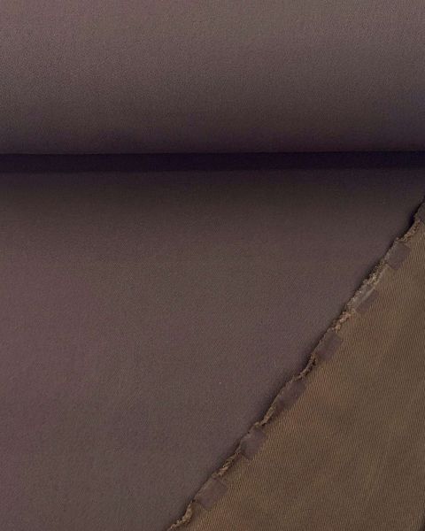 Reithosenstoff Stretch Dunkelbraun