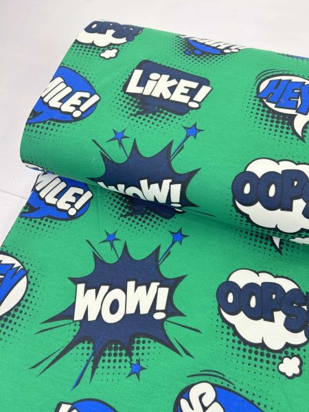 Sommersweat WOW! Grün