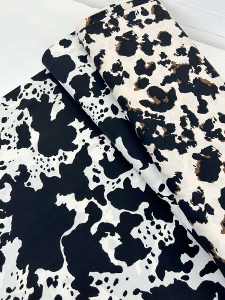 Viskose Webware Wild Spots