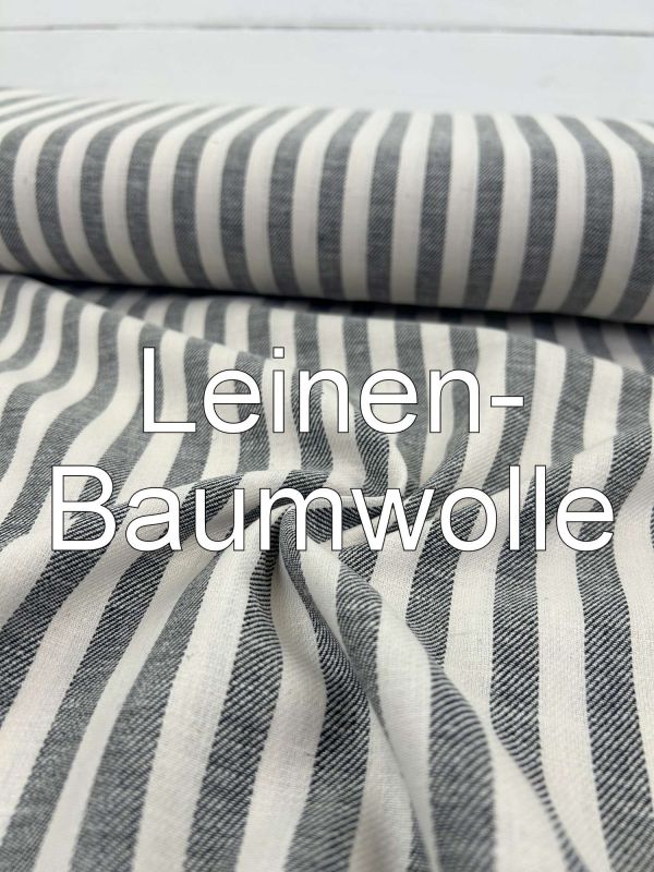 https://stoffcentrum.de/shop/baumwoll-webware/muster/leinen-baumwollstoff-streifen-natur-schwarz