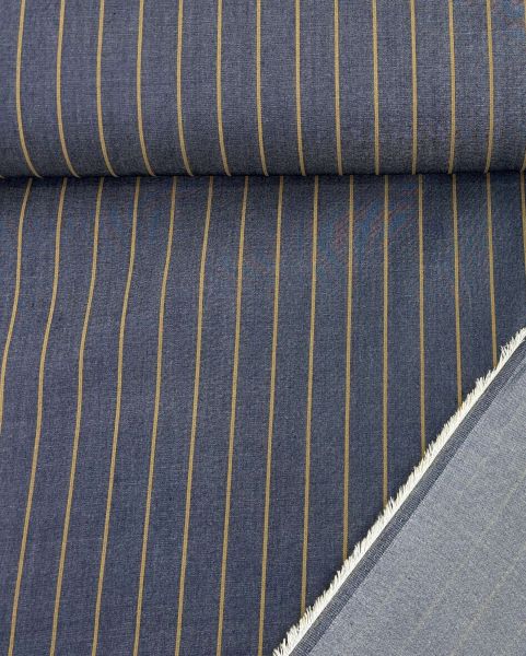 Jeansoptik Webware Nadelstreifen