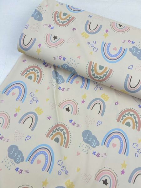 Aqua Protect Regenbogen Wollweiß