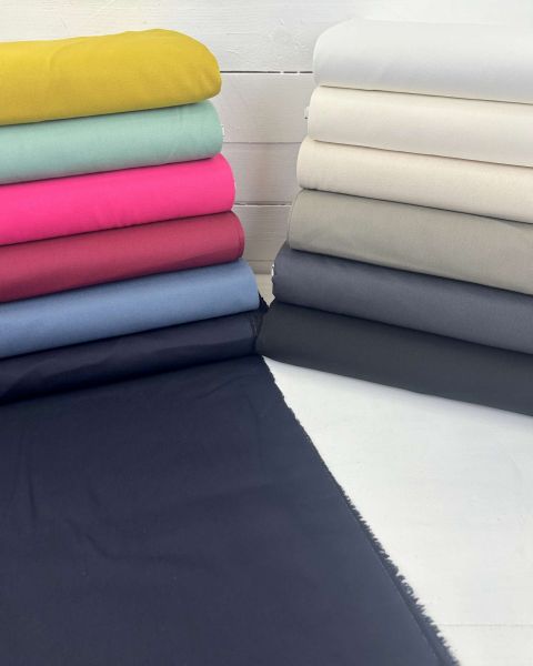 Canvas Baumwollstoff Uni