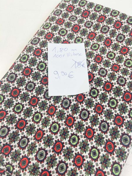 RESTSTÜCK 1,80m 100%Baumwolle NR.3