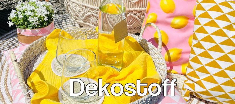 Dekostoffe als Meterware