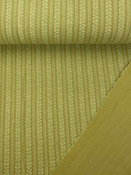 Jacquard-Sweat Zopf Moosgrün