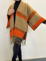 Poncho Variante 3 Natur Orange Poncho Variante 3 Natur Orange