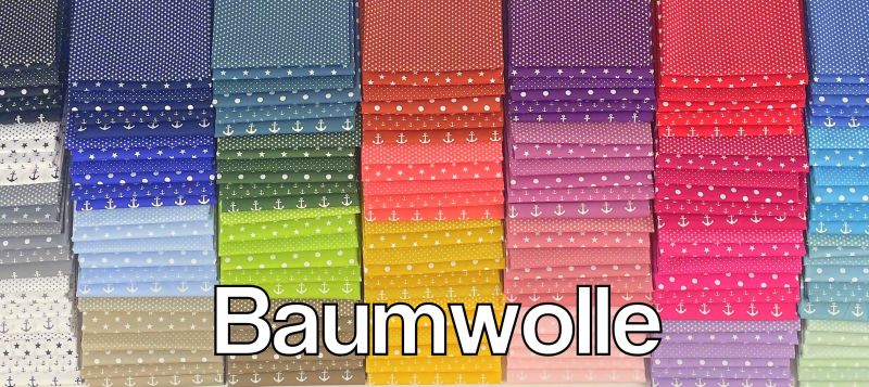 Baumwollstoffe als Meterware