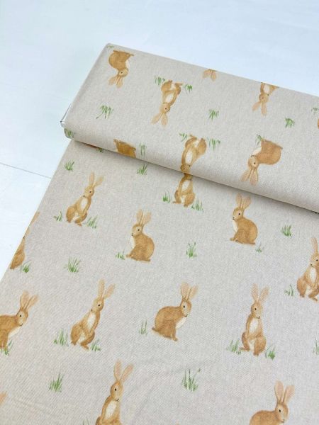 Canvas Baumwolle Ostern Hase