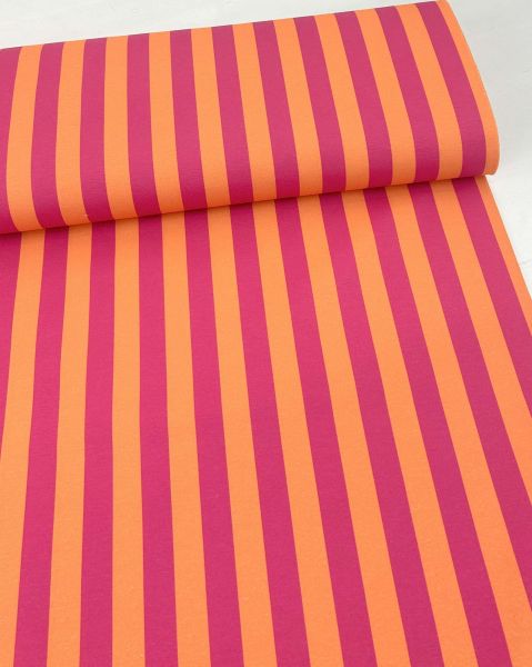 Canvas Baumwolle Joyful Small Stripe