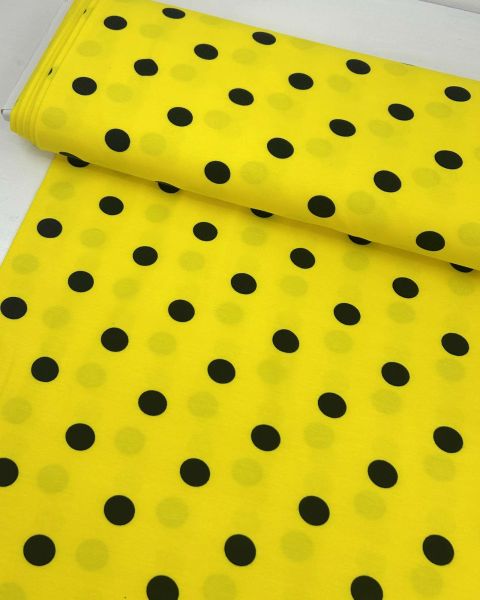 Baumwolljersey Dortmund Dots