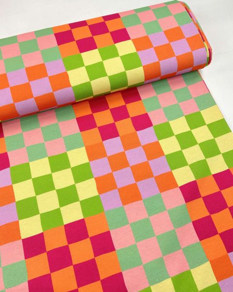 Canvas Baumwolle Joyful Block Patch