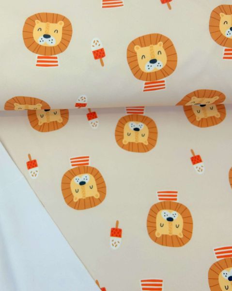 Softshell DIGITALDRUCK Löwe Puderrosa